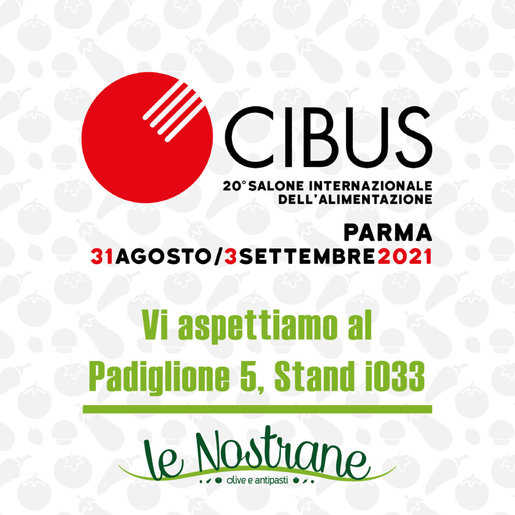 Cibus 2021 | 31 Agosto-3 Settembre 2021 @Parma